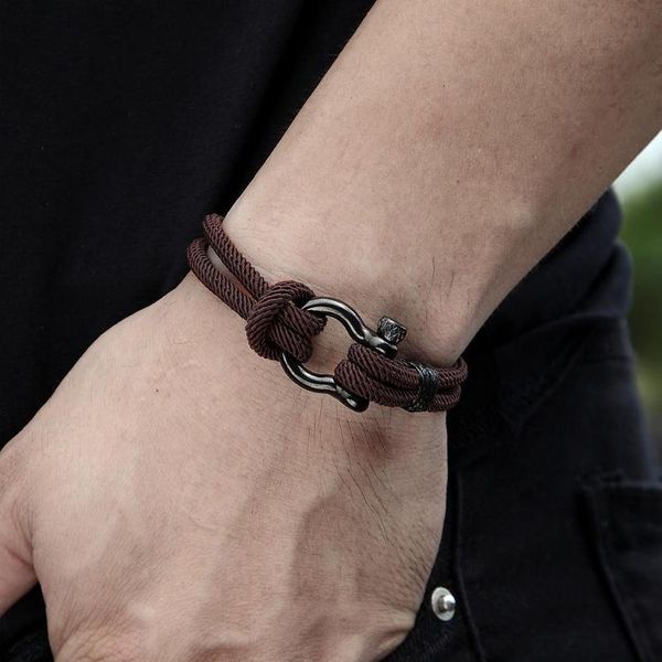 mkendn navy style camping parachute cord survival anchor bracelet men women with black stainless steel spor jllkja
mkendn navy style camping parachute cord survival anchor bracelet men women with black stainless steel spor jllkja