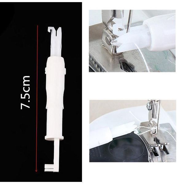1pc threader sewing tools accessory white/blue automatic machine sewing needle device needle changer lead wire threader tool1, Black
1pc threader sewing tools accessory white/blue automatic machine sewing needle device needle changer lead wire threader tool1, Black