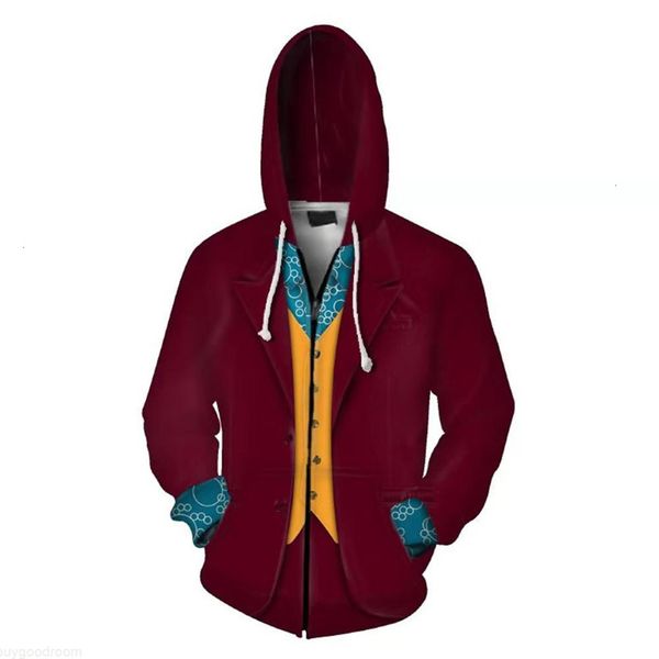 mens womens new fashion street hoodies joker cosplay sweatshirts 3d printed zip up sweatshirt casual outwear clothes male plus size, Black
mens womens new fashion street hoodies joker cosplay sweatshirts 3d printed zip up sweatshirt casual outwear clothes male plus size, Black