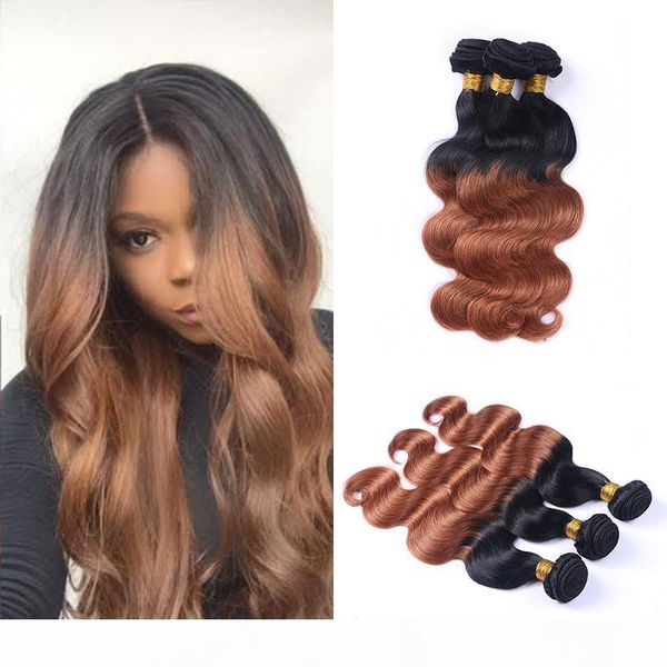 malaysian ombre colored hair 1b 30# body wave bundles 100% real malaysian virgin human hair weave ombre wefts 3pcs lot and 100g pcs, Black
malaysian ombre colored hair 1b 30# body wave bundles 100% real malaysian virgin human hair weave ombre wefts 3pcs lot and 100g pcs, Black