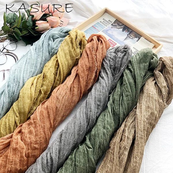 kasure solid color autumn winter soft warm wrinkled cotton scarf women crushed japanese shawl big size tassel long scarve, Blue;gray
kasure solid color autumn winter soft warm wrinkled cotton scarf women crushed japanese shawl big size tassel long scarve, Blue;gray