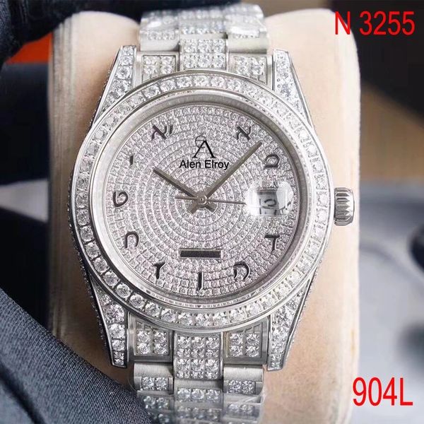 top out out watch silver date-just- полные бриллианты bezel sapphire стекло автоматические eta n3255 movemen, Slivery;brown
top out out watch silver date-just- полные бриллианты bezel sapphire стекло автоматические eta n3255 movemen, Slivery;brown