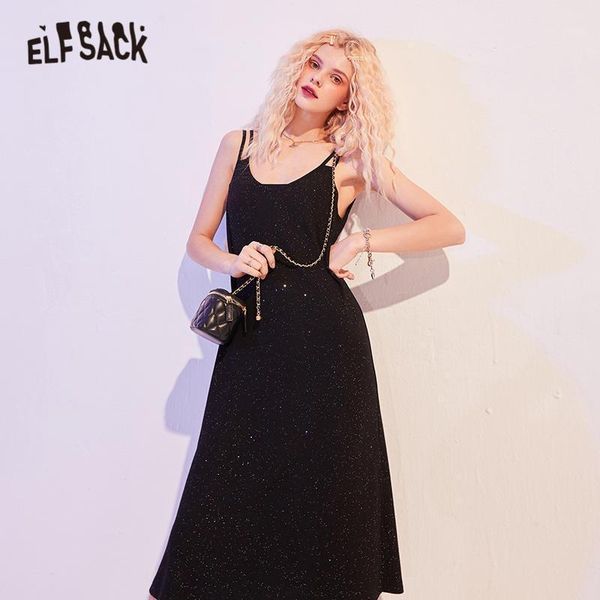 elfsack solid minimalist casual korean slip dresses women ,2020 autumn elf pure vintage korean female,beach style holiday dress1, Black;gray
elfsack solid minimalist casual korean slip dresses women ,2020 autumn elf pure vintage korean female,beach style holiday dress1, Black;gray