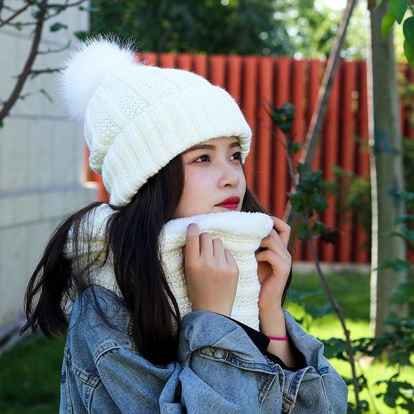 beanie/skull caps winter hats for women warm beanie soft knitted scarf girls women's bobble ball pompom female hat, Blue;gray
beanie/skull caps winter hats for women warm beanie soft knitted scarf girls women's bobble ball pompom female hat, Blue;gray
