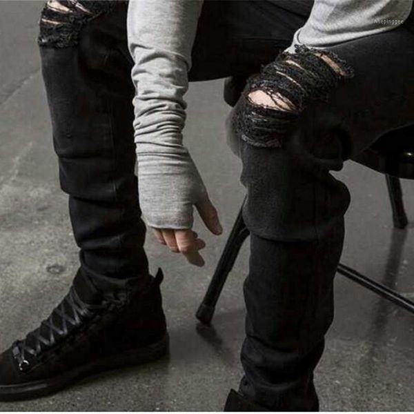 men's jeans ripped men destroyed denim with holes skinny slim flexible jean scratched biker elastic pants1, Blue
men's jeans ripped men destroyed denim with holes skinny slim flexible jean scratched biker elastic pants1, Blue