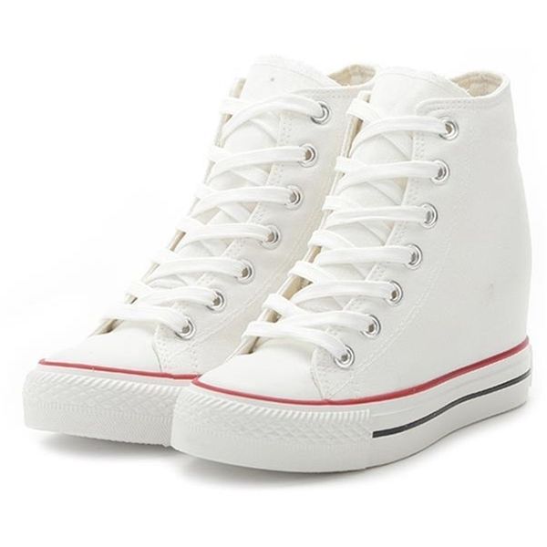 new spring/summer high platform canvas lace up casual flats white black woman shoes y200801
new spring/summer high platform canvas lace up casual flats white black woman shoes y200801