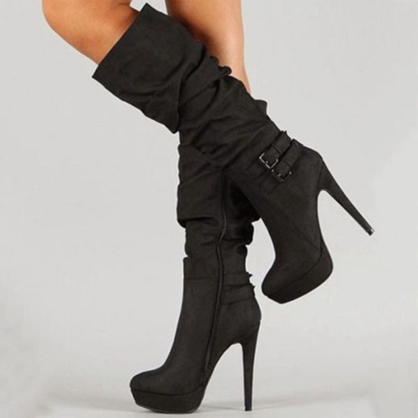 boots shofoo shoes.elegant fashion women's boots,black suede, about 12.5 cm high heel boots, over-the-knee boots. size:34-45
boots shofoo shoes.elegant fashion women's boots,black suede, about 12.5 cm high heel boots, over-the-knee boots. size:34-45