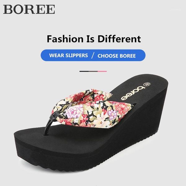 slippers boree summer shoes woman bohemia floral wedge platform women beach flip flops slides zapatos de mujer1, Black
slippers boree summer shoes woman bohemia floral wedge platform women beach flip flops slides zapatos de mujer1, Black