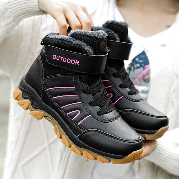 boots winter women's snow leather women warm thick plush waterproof female wedge suede non-slip lady shoes1, Black
boots winter women's snow leather women warm thick plush waterproof female wedge suede non-slip lady shoes1, Black
