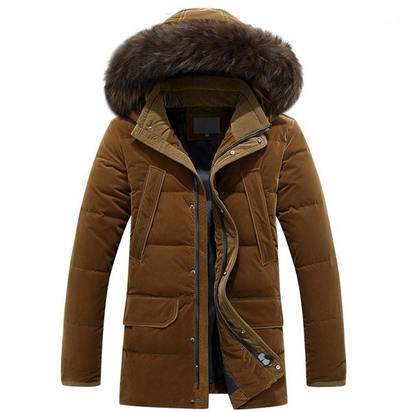 2019 new plus size 4xl russia winter down jacket men medium long thicken warm fur collar white duck down coat jacket men1, Black
2019 new plus size 4xl russia winter down jacket men medium long thicken warm fur collar white duck down coat jacket men1, Black