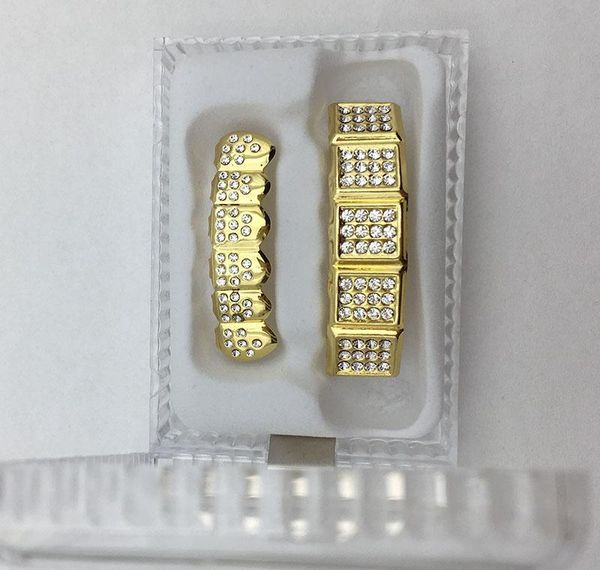 retail-wholesale 18k gold plated cz rhinestone hip hop teeth grillz square bottom grill set bling 2 sillicone package 4eezc, Black
retail-wholesale 18k gold plated cz rhinestone hip hop teeth grillz square bottom grill set bling 2 sillicone package 4eezc, Black