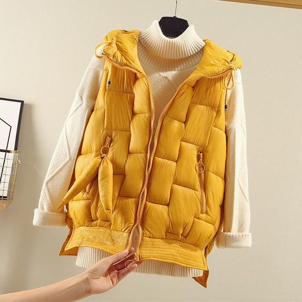 down cotton vest female winter sleeveless jacket warm vest women loose waistcoat thick winter women colete feminino, Black;white
down cotton vest female winter sleeveless jacket warm vest women loose waistcoat thick winter women colete feminino, Black;white