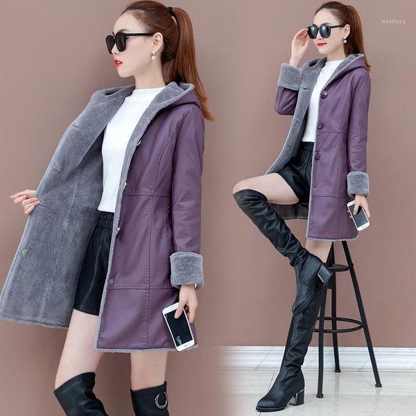 women's winter new korean version of the loose loose thin long-sleeved mid-length popular motorcycle jacket lamb fur coat1, Black
women's winter new korean version of the loose loose thin long-sleeved mid-length popular motorcycle jacket lamb fur coat1, Black