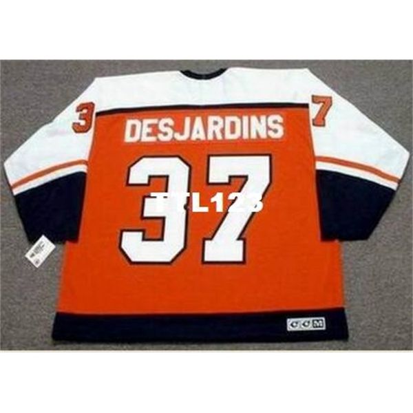 mens #37 eric desjardins philadelphia flyers 1997 ccm vintage retro home hockey jersey or custom any name or number retro jersey, Black
mens #37 eric desjardins philadelphia flyers 1997 ccm vintage retro home hockey jersey or custom any name or number retro jersey, Black