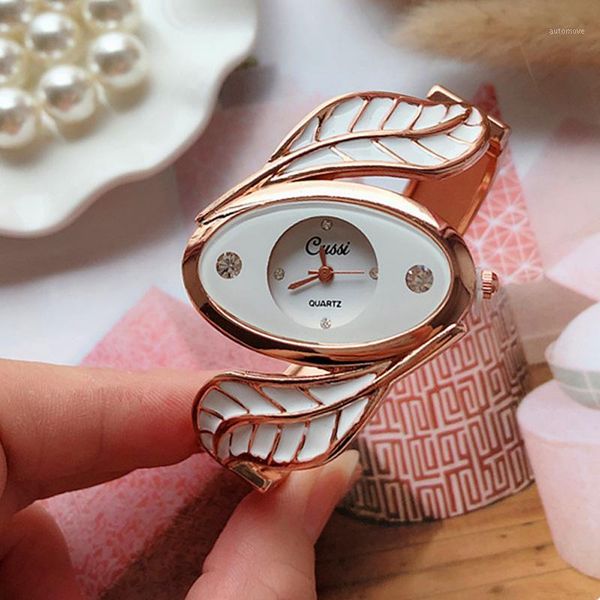 montre femme 2020 fashion leaves bangle watches stainless steel quartz watches cussi women watch personalized watch small1, Slivery;brown
montre femme 2020 fashion leaves bangle watches stainless steel quartz watches cussi women watch personalized watch small1, Slivery;brown