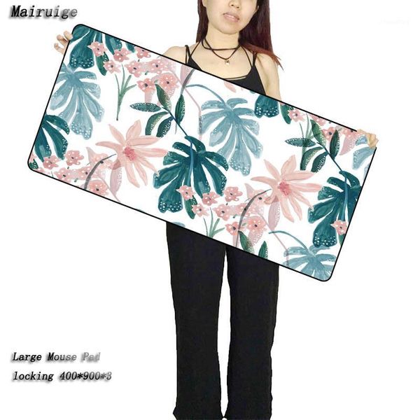 mairuige tropical leaves large mouse pad for gamer play computer keyboard desk mat tablet gaming with lock edge 30x80cm 40x90cm1
mairuige tropical leaves large mouse pad for gamer play computer keyboard desk mat tablet gaming with lock edge 30x80cm 40x90cm1