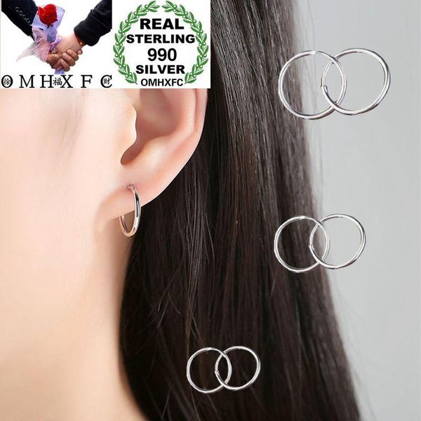hoop & huggie omhxfc wholesale european fashion party wedding gift simple round s990 sterling silver earrings er112, Golden;silver
hoop & huggie omhxfc wholesale european fashion party wedding gift simple round s990 sterling silver earrings er112, Golden;silver
