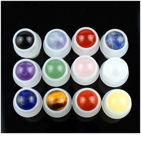 20pcs/lot natural gemstone roller ball bottle 5ml 10ml thick essential oil roll on bottles empty refillable perfume jllvdf
20pcs/lot natural gemstone roller ball bottle 5ml 10ml thick essential oil roll on bottles empty refillable perfume jllvdf
