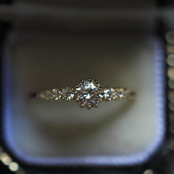 wedding rings gorgeous vintage style cz crystal multi-stone engagement ring lady gold color stacking minimalism jewelry, Slivery;golden
wedding rings gorgeous vintage style cz crystal multi-stone engagement ring lady gold color stacking minimalism jewelry, Slivery;golden