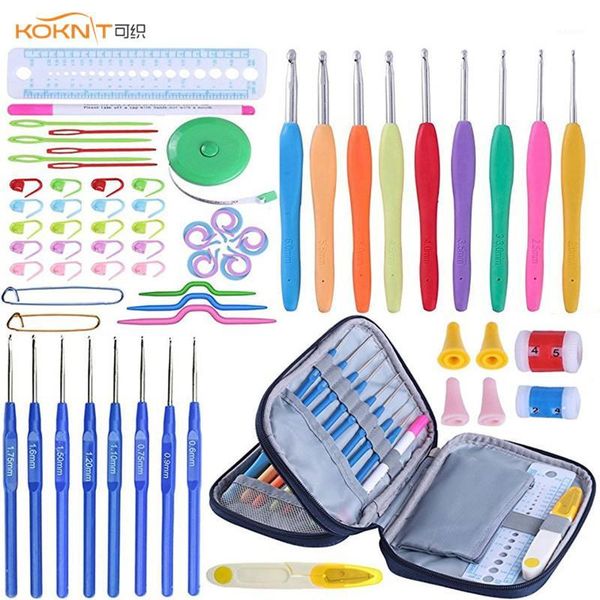 koknit crochet needles sets ergonomics handle yarn weave knitting needles hooks scissors rulers stitch knitting accessories set1, Black
koknit crochet needles sets ergonomics handle yarn weave knitting needles hooks scissors rulers stitch knitting accessories set1, Black