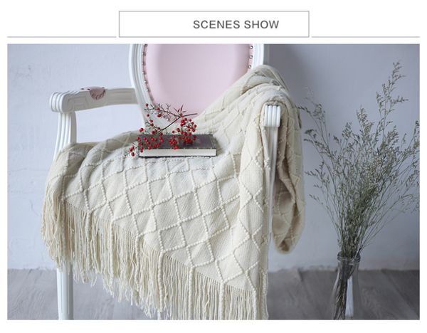 foreign trade simple yoga blanket, car blanket, soft model room blanket, shawl and blanket living room siesta bed end blanket
foreign trade simple yoga blanket, car blanket, soft model room blanket, shawl and blanket living room siesta bed end blanket