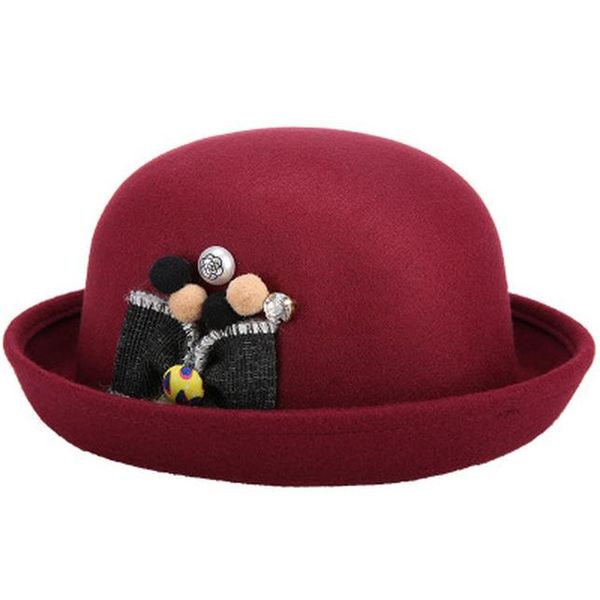 2017 новая осень женщины fedora hat cap классическая chapeau femme имитация шерсти cap женские шляпы cute solid черный котелок женский sqcuc, Black;white
2017 новая осень женщины fedora hat cap классическая chapeau femme имитация шерсти cap женские шляпы cute solid черный котелок женский sqcuc, Black;white