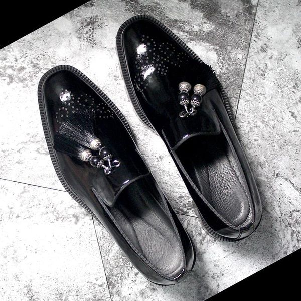 dress shoes fashion men black tassel slip on high sneaker casual autumn thick bottom mens wedding big size 46
dress shoes fashion men black tassel slip on high sneaker casual autumn thick bottom mens wedding big size 46