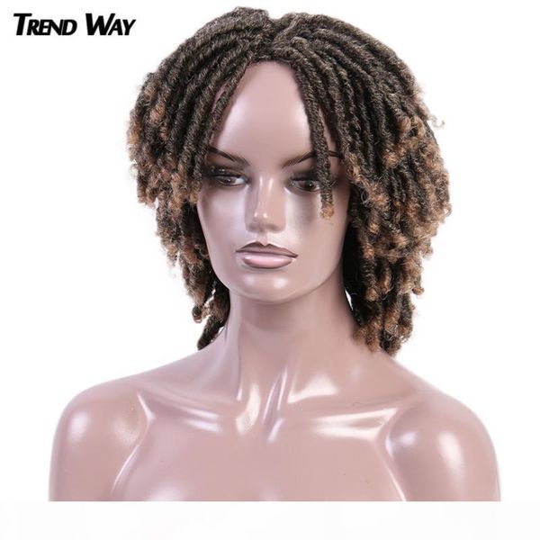 14inch dreadlock curly synthetic wigs medium ombre twist hair wigs bug brown black high temperature fiber dropshipping hip 
14inch dreadlock curly synthetic wigs medium ombre twist hair wigs bug brown black high temperature fiber dropshipping hip