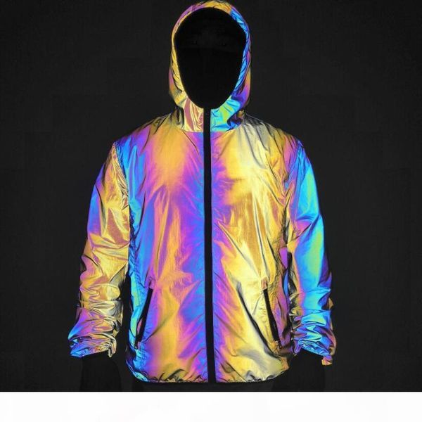 colorful hooded reflective jacket men women 2020 brand mens jackets and coats night fluorescen windbreaker chaquetas hombre xxxl, Black;brown
colorful hooded reflective jacket men women 2020 brand mens jackets and coats night fluorescen windbreaker chaquetas hombre xxxl, Black;brown
