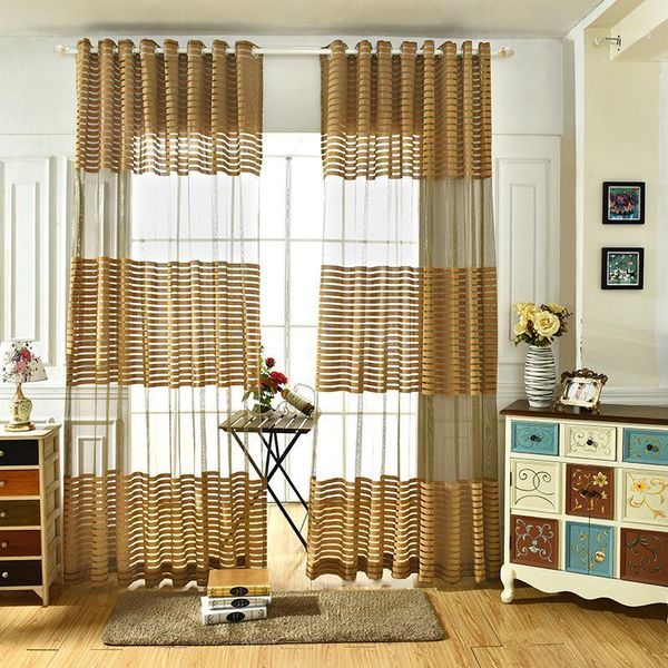 fashion warp knitted screen high-grade fabric transverse stripe simple curtains custom tulle for living room bedroom xy-231
fashion warp knitted screen high-grade fabric transverse stripe simple curtains custom tulle for living room bedroom xy-231
