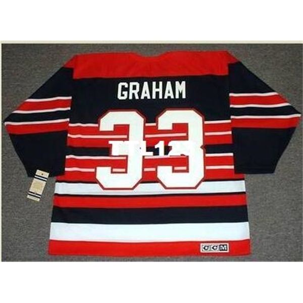 740s #33 dirk graham chicago blackhawks 1992 ccm vintage retro hockey jersey or custom any name or number retro jersey, Black
740s #33 dirk graham chicago blackhawks 1992 ccm vintage retro hockey jersey or custom any name or number retro jersey, Black