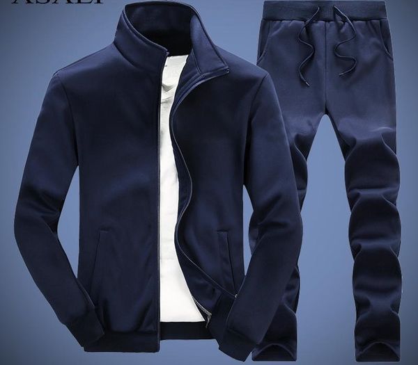 solid tracksuit men spring casual mens set slim fit autumn 2020 outwear jacket + pants 2 piece sets male new track suits man 4xl, Gray
solid tracksuit men spring casual mens set slim fit autumn 2020 outwear jacket + pants 2 piece sets male new track suits man 4xl, Gray