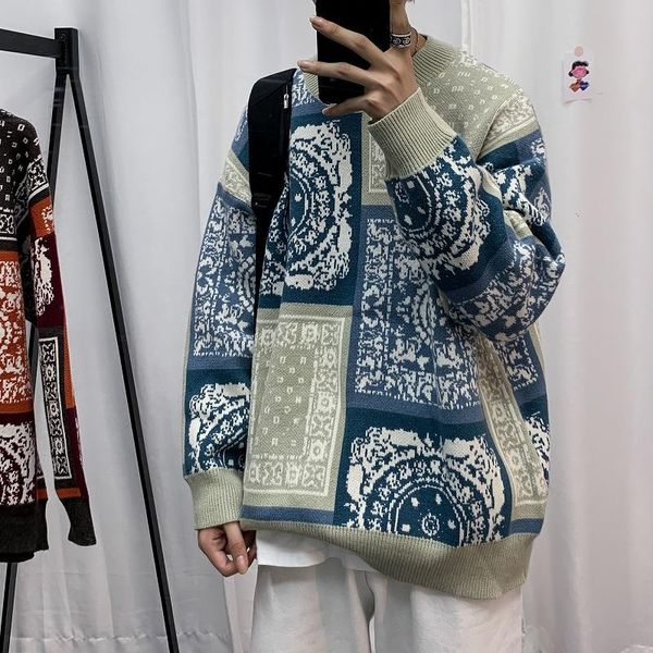legible oversized o-neck sweater men casual autumn winter warm pullover mens loose knitted male sweaters, White;black
legible oversized o-neck sweater men casual autumn winter warm pullover mens loose knitted male sweaters, White;black