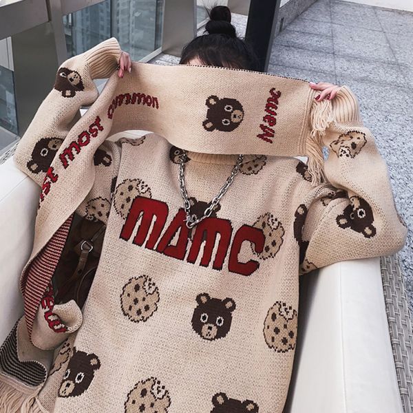2021 new long-sleeve size big cashmere thick around the neck ladies sweater fall and oversized winter 82go, White;black
2021 new long-sleeve size big cashmere thick around the neck ladies sweater fall and oversized winter 82go, White;black