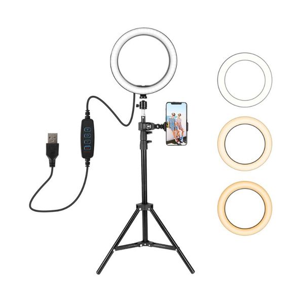 dimmable led selfie ring light with tripod 10 inch usb selfie ring lamp pgraphy fill light for selfie/cell phone studio
dimmable led selfie ring light with tripod 10 inch usb selfie ring lamp pgraphy fill light for selfie/cell phone studio