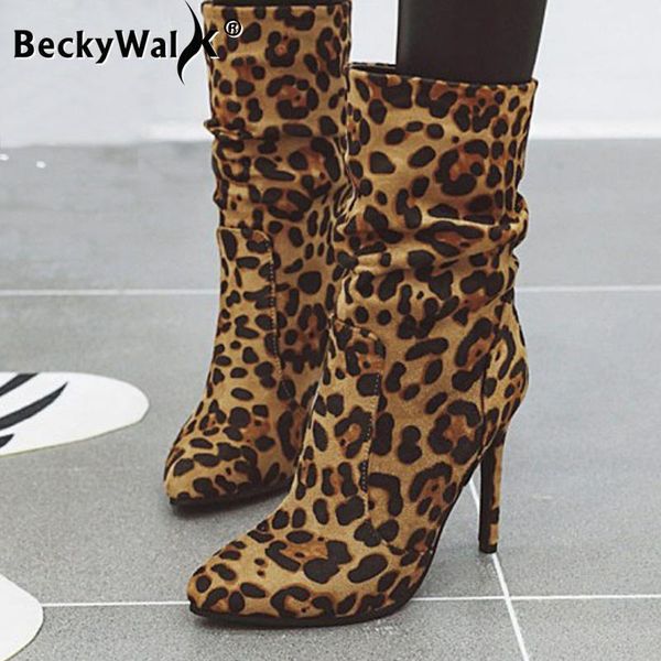 boots botas mujer autumn winter women shoes leopard print ladies slip-on ankle high heels wsh34641, Black
boots botas mujer autumn winter women shoes leopard print ladies slip-on ankle high heels wsh34641, Black