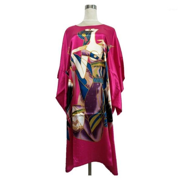 pink novelty chinese women's traditional satin bathrobe sleepwear nightdress lounge charming nightclothes one size1, Black;red 
pink novelty chinese women's traditional satin bathrobe sleepwear nightdress lounge charming nightclothes one size1, Black;red