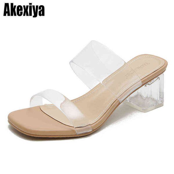 slippers summer high heels women shoes fashion transparent breathable square toe female clear bc3725 220304, Black
slippers summer high heels women shoes fashion transparent breathable square toe female clear bc3725 220304, Black