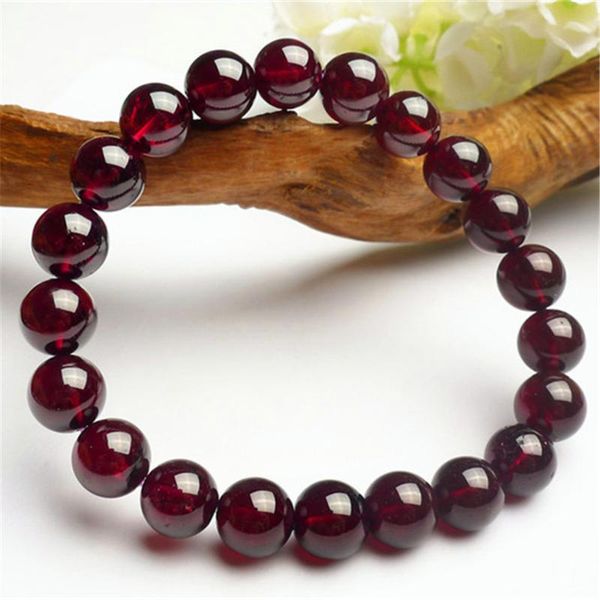 10mm women femme transparent charm genuine natural wine red garnet quartz crystal round bead stretch beaded bracelet, Black
10mm women femme transparent charm genuine natural wine red garnet quartz crystal round bead stretch beaded bracelet, Black
