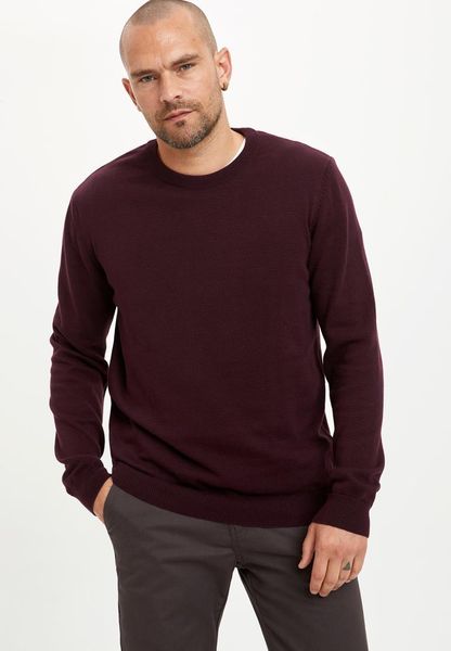 defacto man pullover, White;black