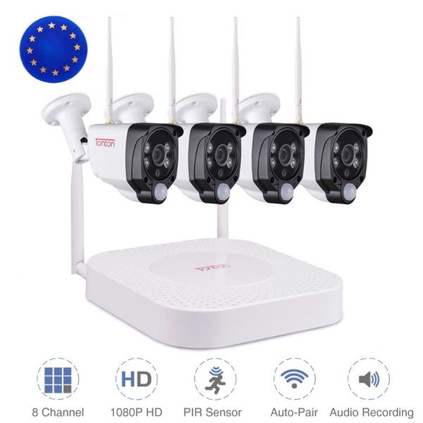 wireless camera kits tonton 1080p security system 8ch nvr audio record 2mp outdoor wifi ip cctv cameras pir sensor surveillance
wireless camera kits tonton 1080p security system 8ch nvr audio record 2mp outdoor wifi ip cctv cameras pir sensor surveillance
