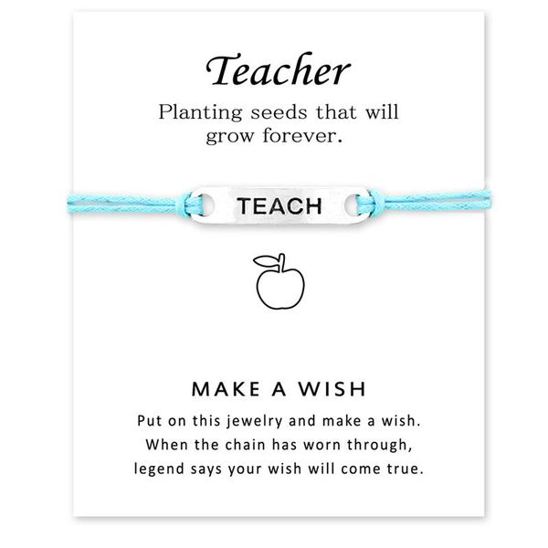 charm bracelets love to teach teacher wish card adjustable friendship statement for women men gift with, Golden;silver
charm bracelets love to teach teacher wish card adjustable friendship statement for women men gift with, Golden;silver