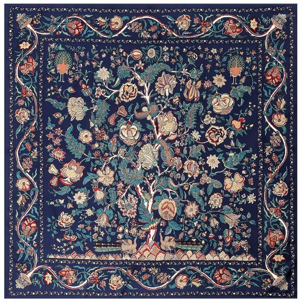 100% silk scarf women large shawls desire tree print stoles square bandana luxury kerchief scarf female foulards 130cm1, Blue;gray
100% silk scarf women large shawls desire tree print stoles square bandana luxury kerchief scarf female foulards 130cm1, Blue;gray