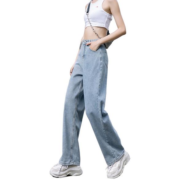 women's jeans s-5xl plus size wide-leg fashion casual light blue denim trousers were thin and tall elegant pants
women's jeans s-5xl plus size wide-leg fashion casual light blue denim trousers were thin and tall elegant pants