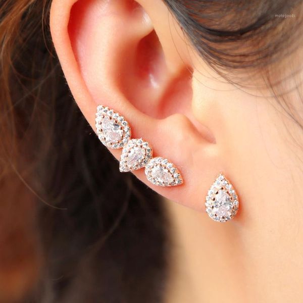 hoop & huggie 2021 sparkling tiny cz tear drop women fashion wedding earrings girl shiny water stone crystal delicate jewelry1, Golden;silver
hoop & huggie 2021 sparkling tiny cz tear drop women fashion wedding earrings girl shiny water stone crystal delicate jewelry1, Golden;silver
