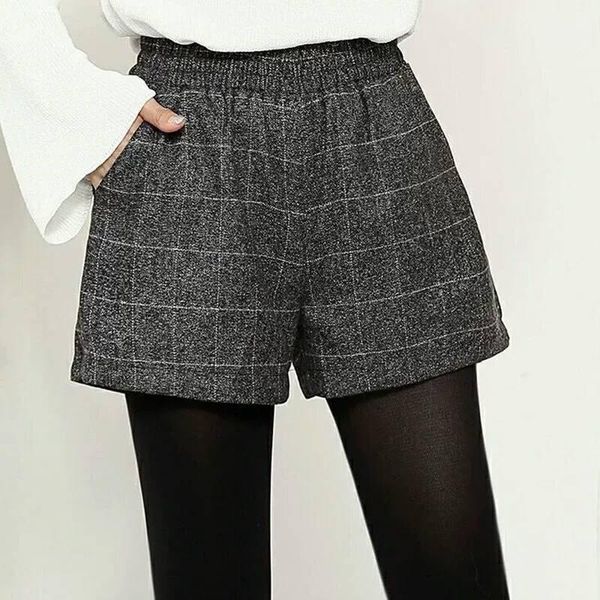 women's shorts 2021 autumn winter women korean styles female fashion high waist plaid wide leg elegant casual loose shorts1, White;black
women's shorts 2021 autumn winter women korean styles female fashion high waist plaid wide leg elegant casual loose shorts1, White;black