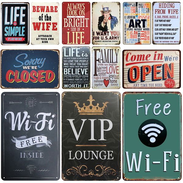 2021 notice wifi plaque metal vintage pin up shabby chic decor metal signs vintage bar decoration metal poster pub warning beware shop
2021 notice wifi plaque metal vintage pin up shabby chic decor metal signs vintage bar decoration metal poster pub warning beware shop