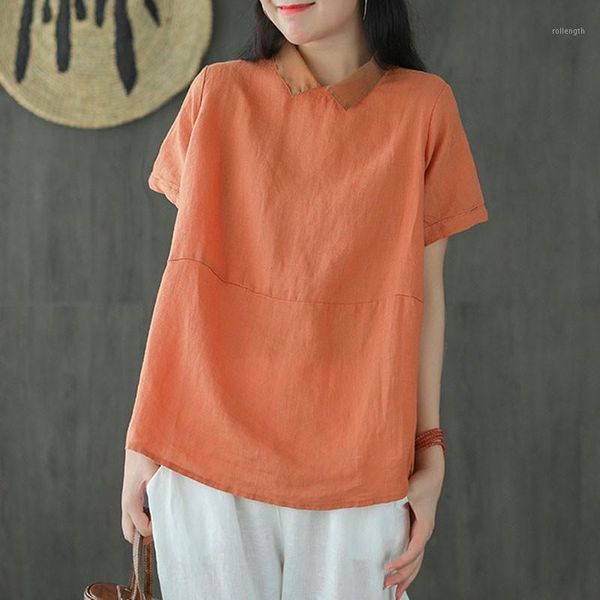 qpfjqd cotton linen lady girls turn down collar shirt blouses 2020 summer loose comfortable women short sleeve solid color1, White
qpfjqd cotton linen lady girls turn down collar shirt blouses 2020 summer loose comfortable women short sleeve solid color1, White