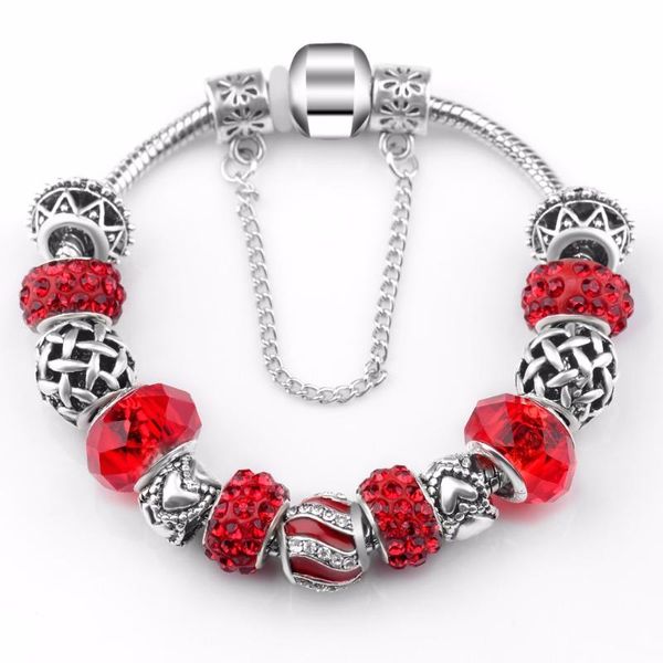 bottom price promotion 2 weeks antique silver plated original women glass charm bracelet & bangle fit charm bracelet, Black
bottom price promotion 2 weeks antique silver plated original women glass charm bracelet & bangle fit charm bracelet, Black