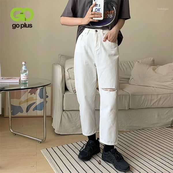goplus jeans white straight pants korean style woman ripped boyfriend jeans 2020 high waisted femme taille haute c106851, Blue
goplus jeans white straight pants korean style woman ripped boyfriend jeans 2020 high waisted femme taille haute c106851, Blue